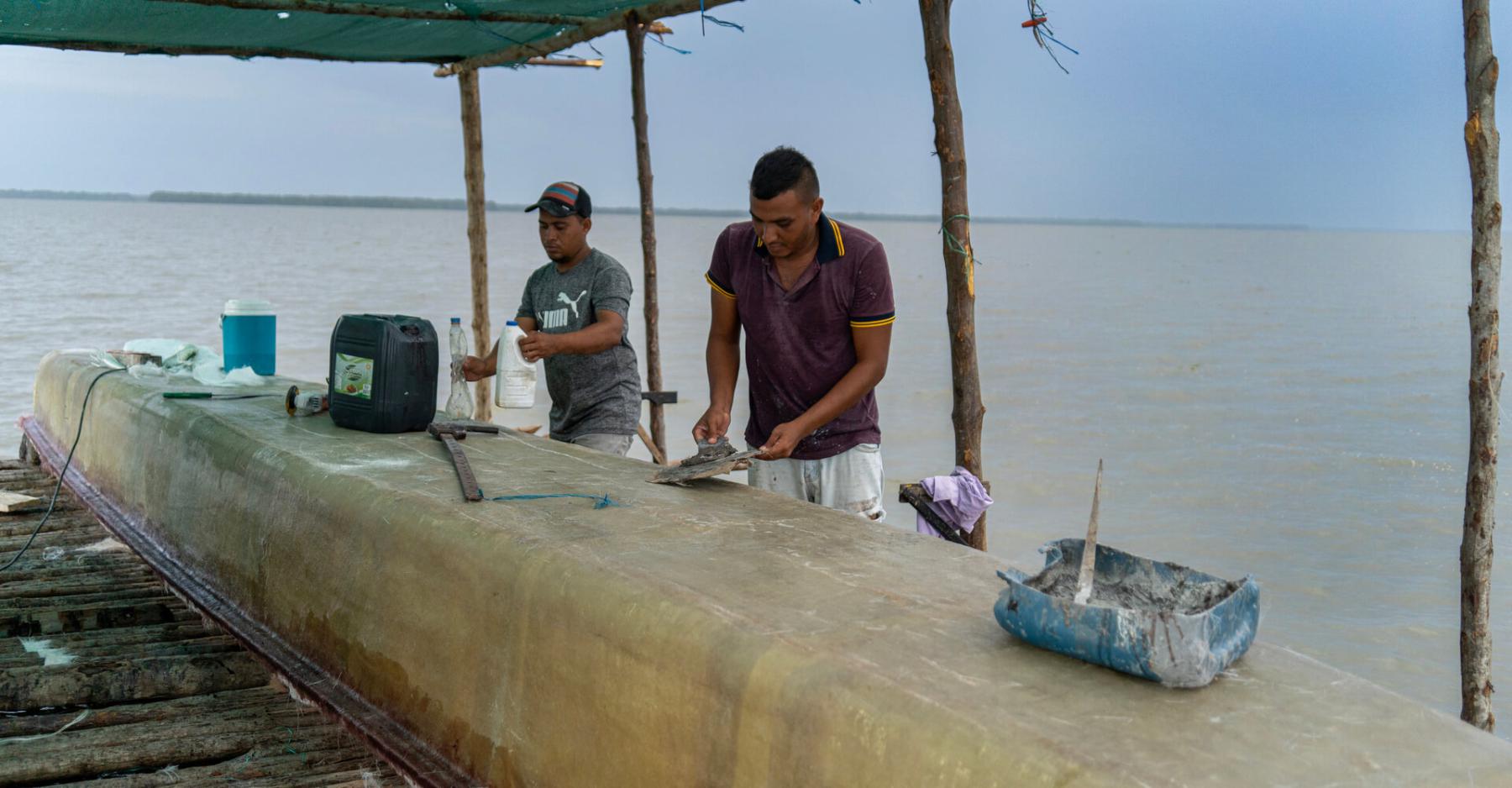 Canoa de fibra